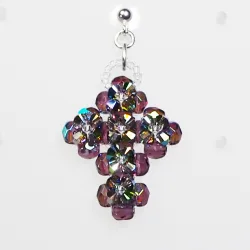 Pierces - Silver brass - Earrings Theophanie - Pierces - Silver brass - Laiton argenté